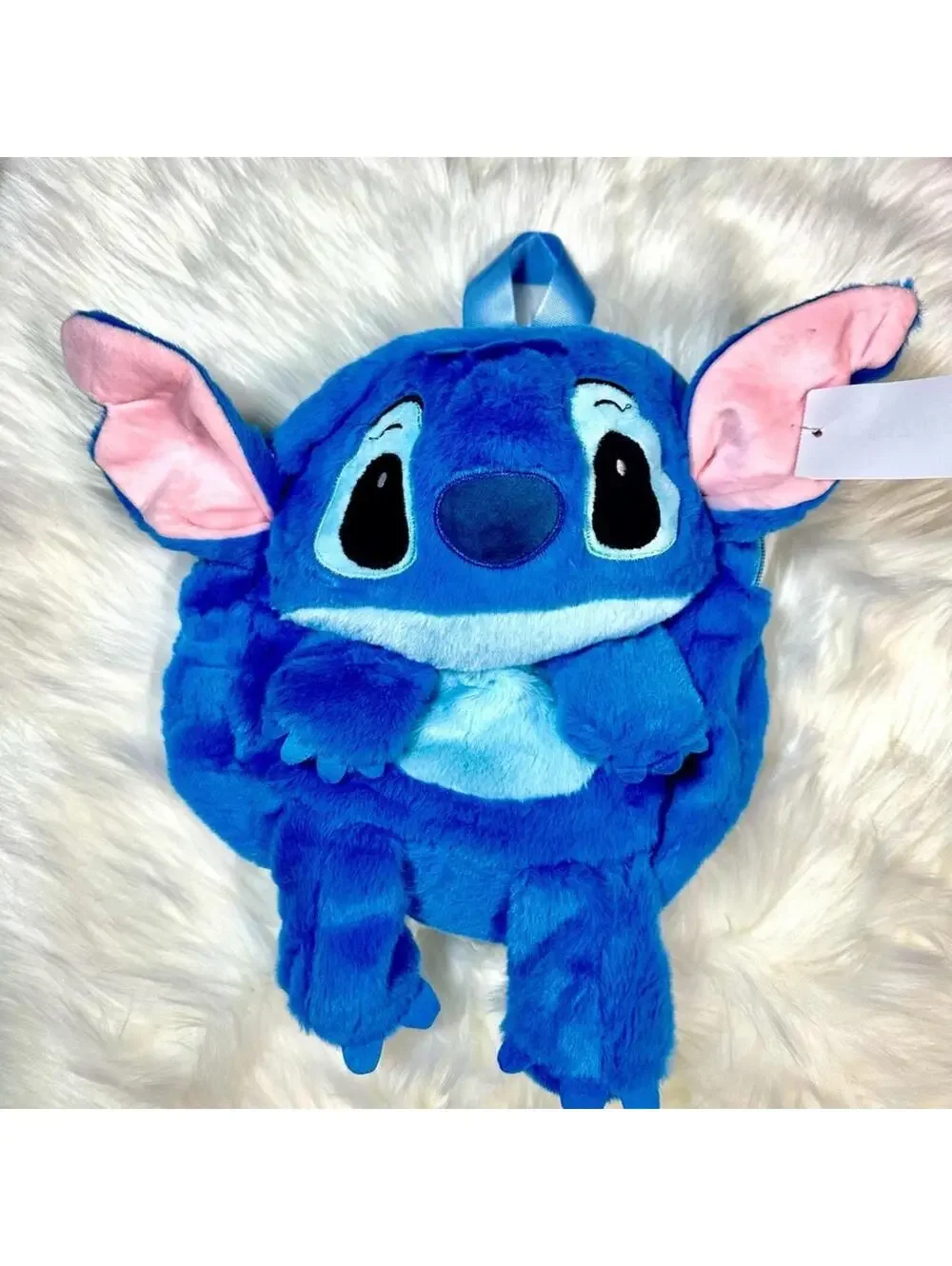 Stitch Plush Kids Backpack Blue Lilo & Stitch Character School Bag